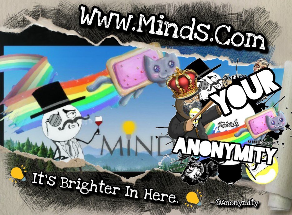 Minds banner for @Anonymity