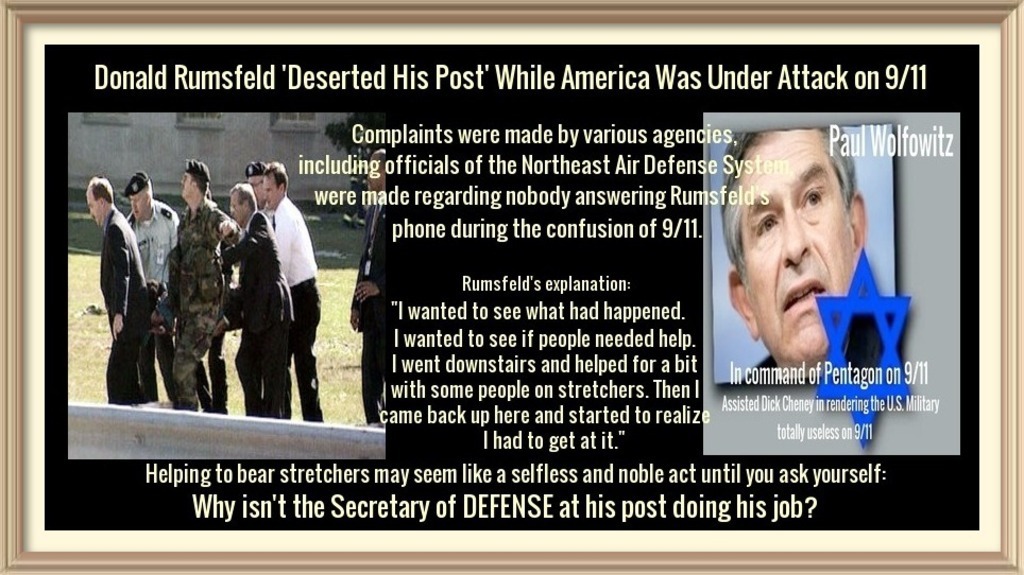 Donald Rumsfeld On 911