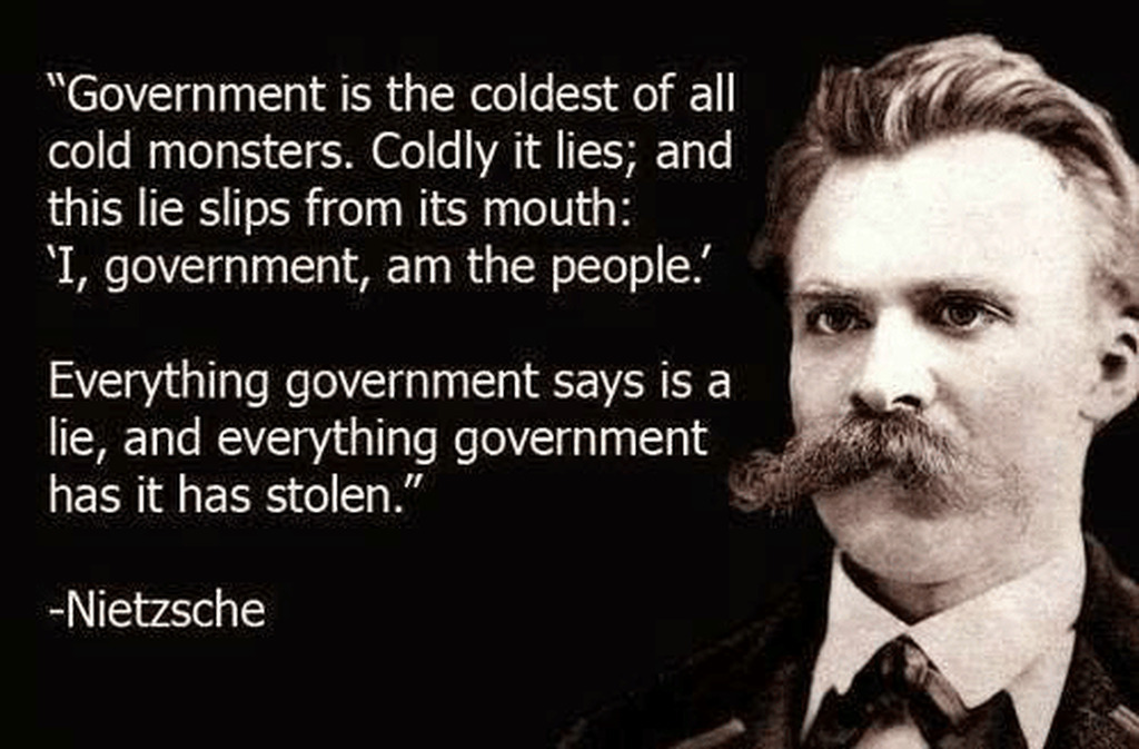 AI caption: government is the oldest of all cold monsters, a black and white image