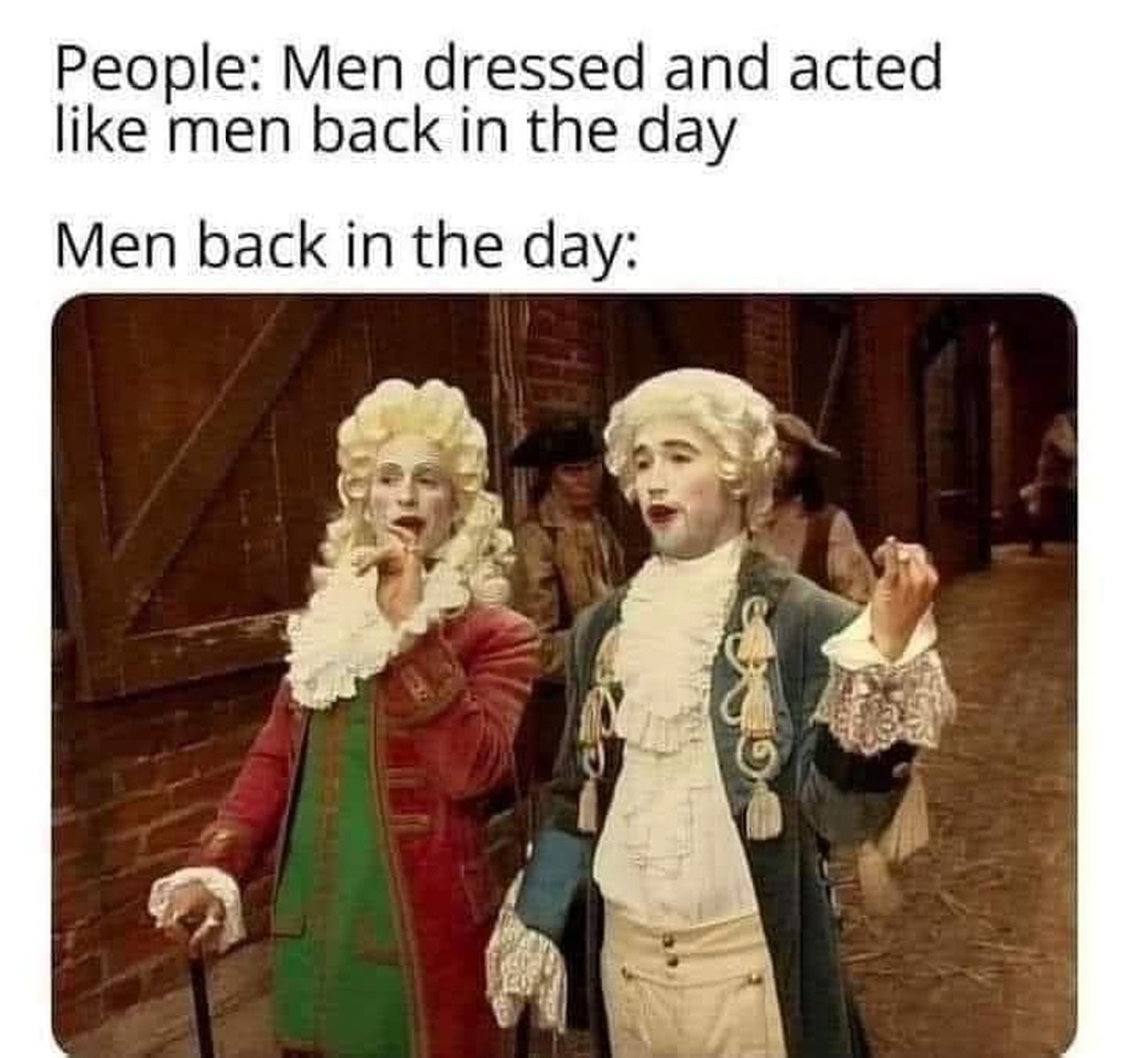 AI caption: two men dressed and acting like men back in the day, people men dressed and acted like men back in the day men back in the day