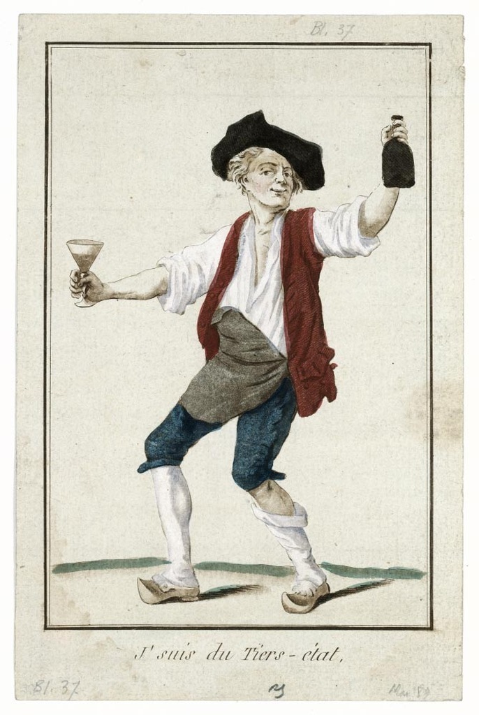 AI caption: a man holding a bottle of wine, old fashioned