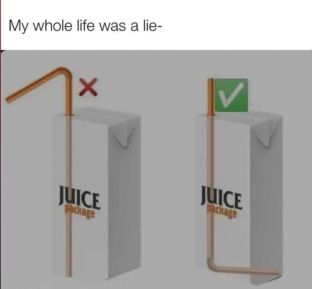 AI caption: a box with a straw and a box with a straw, comic