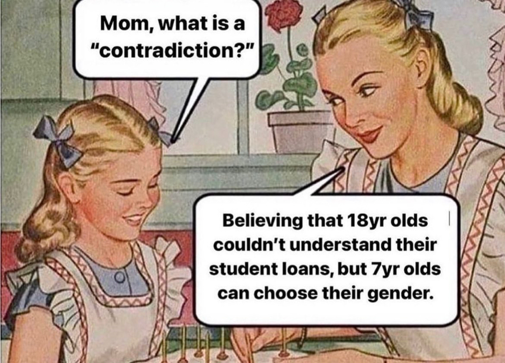 AI caption: a woman is baking a cake with her daughter, comic