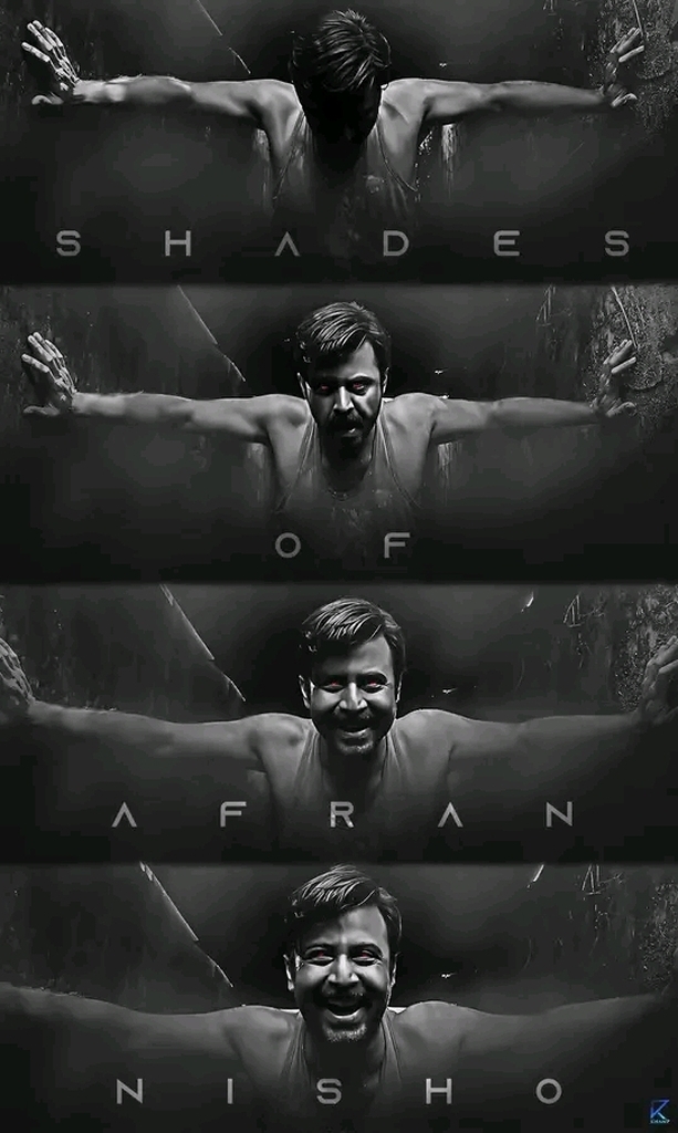 AI caption: shades of afran nisho hd 720p, black and white