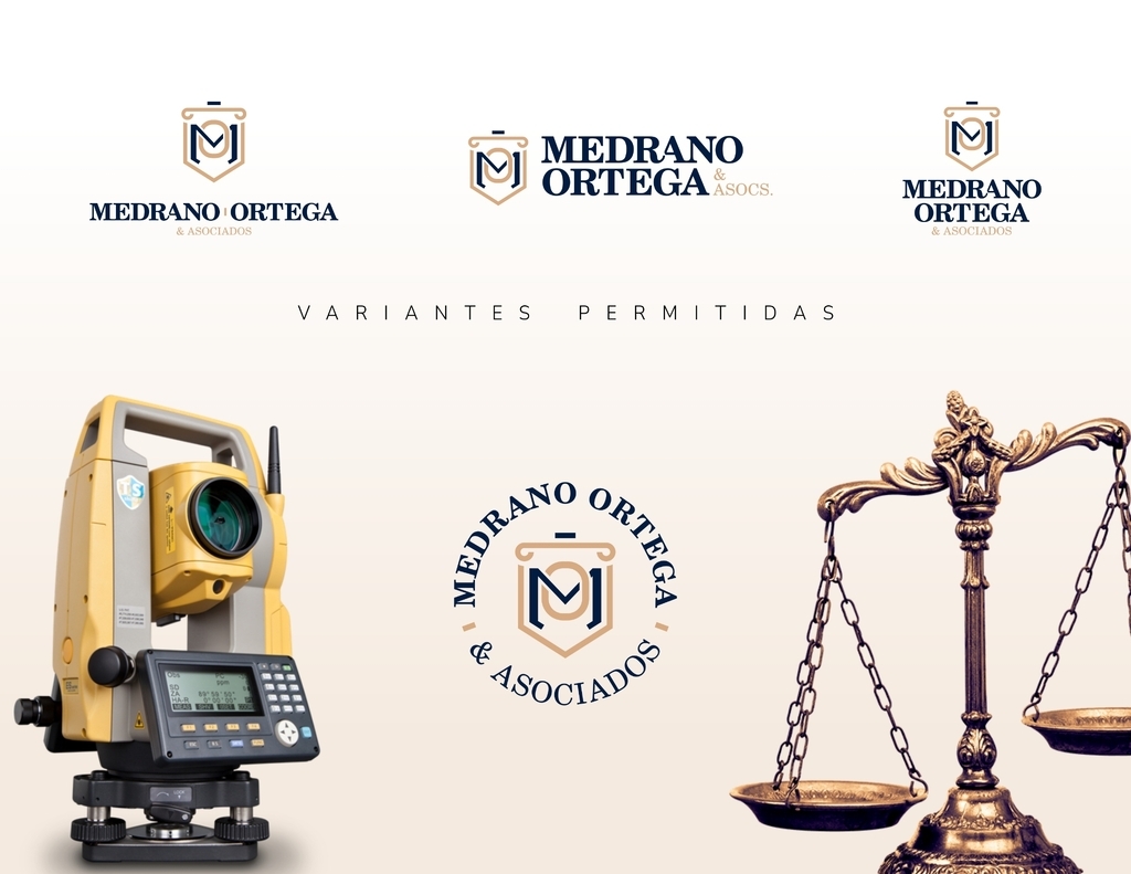 AI caption: medrano ortega logo design, logo