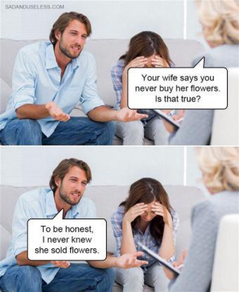 AI caption: a man and woman talking about their relationship, comic
