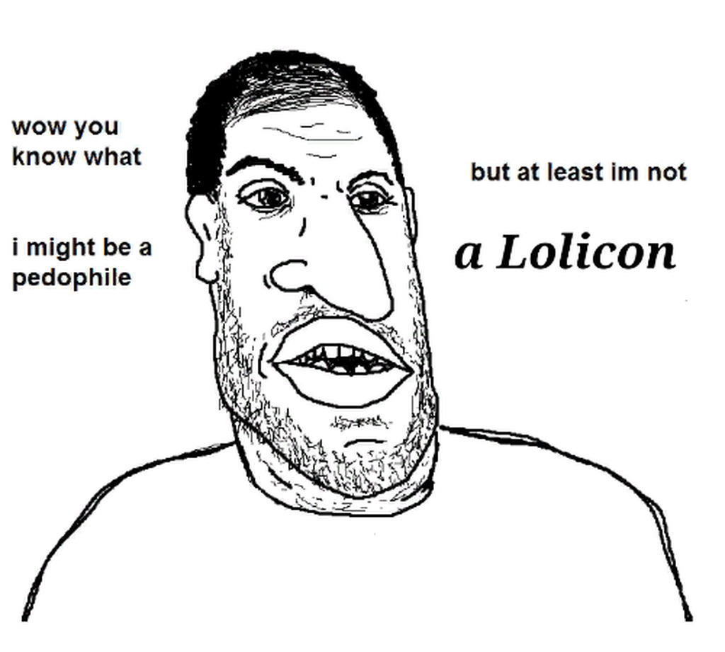 AI caption: a cartoon of a man with the words, a loicon, cartoon