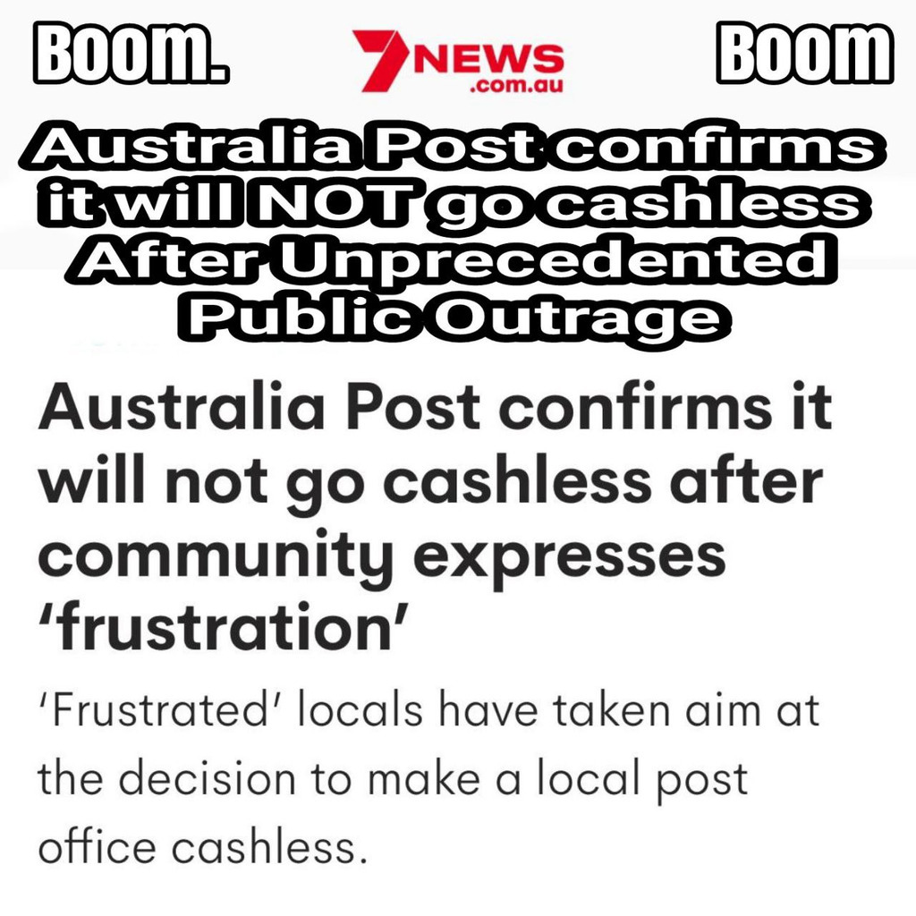 AI caption: the image is a news article about the australian post, the image is a news article about the australian post, news australia post confirms it will not go cashless, the image is a news article about the australian post, news australia post confirms it will not go cashless, the image is a news article about the australian post, news australia post confirms it will not go cashless, the image is a news article about the australian post, news australia post confirms it will not go cashless, the image is a news article about the australian post, news australia post confirms it will not go cashless, the image is a news article about the australian post, news australia post confirms it will not go cashless, the image is a news article about the australian post, news australia post confirms it will not go cashless, the image is a news article about the australian post, news australia post confirms it will not go cashless, the image is a news article about the australian post, news australia post confirms it will not go cashless, the image is a news article about the australian post, news australia post confirms it will not go cashless, the image is a news article about the australian post, news australia post confirms it will not go cashless, the image is a news article about the australian post, news australia post confirms it will not go cashless, the image is a news article about the australian post, news australia post confirms it will not go cashless, the image is a news article about the australian post, news australia post confirms it will not go cashless, the image is a news article about the australian post, news australia post confirms it will not go cashless, the image is a news article about the australian post, news australia post confirms it will not go cashless, the image is a news article about the australian post, news australia post confirms it will not go cashless, the image is a news article about the australian post, news australia post confirms it will not go cashless, the image is a news article about the australian post, news australia post confirms it will not go cashless, the image is a news article about the australian post, news australia post confirms it will not go cashless, the image is a news article about the australian post, news australia post confirms it will not go cashless, the image is a news article about the australian post, news australia post confirms it will not go cashless, the image is a news article about the australian post, news australia post confirms it will not go cashless, the image is a news article about the australian post, news australia post confirms it will not go cashless, the image is a news article about the australian post, news australia post confirms it will not go cashless, the image is a news article about the australian post, news australia post confirms it will not go cashless, the image is a news article about the australian post, news australia post confirms it will not go cashless, the image is a news article about the australian post, news australia post confirms it will not go cashless, the image is a news article about the australian post, news australia post confirms it will not go cashless, the image is a news article about the australian post, news australia post confirms it will not go cashless, the image is a news article about the australian post, news australia post confirms it will not go cashless, the image is a news article about the australian post, news australia post confirms it will not go cashless, the image is a news article about the australian post, news australia post confirms it will not go cashless, the image is a news article about the australian post, news australia post confirms it will not go cashless, the image is a news article about the australian post, news australia post confirms it will not go cashless, the image is a news article about the australian post, news australia post confirms it will not go cashless, the image is a news article about the australian post, news