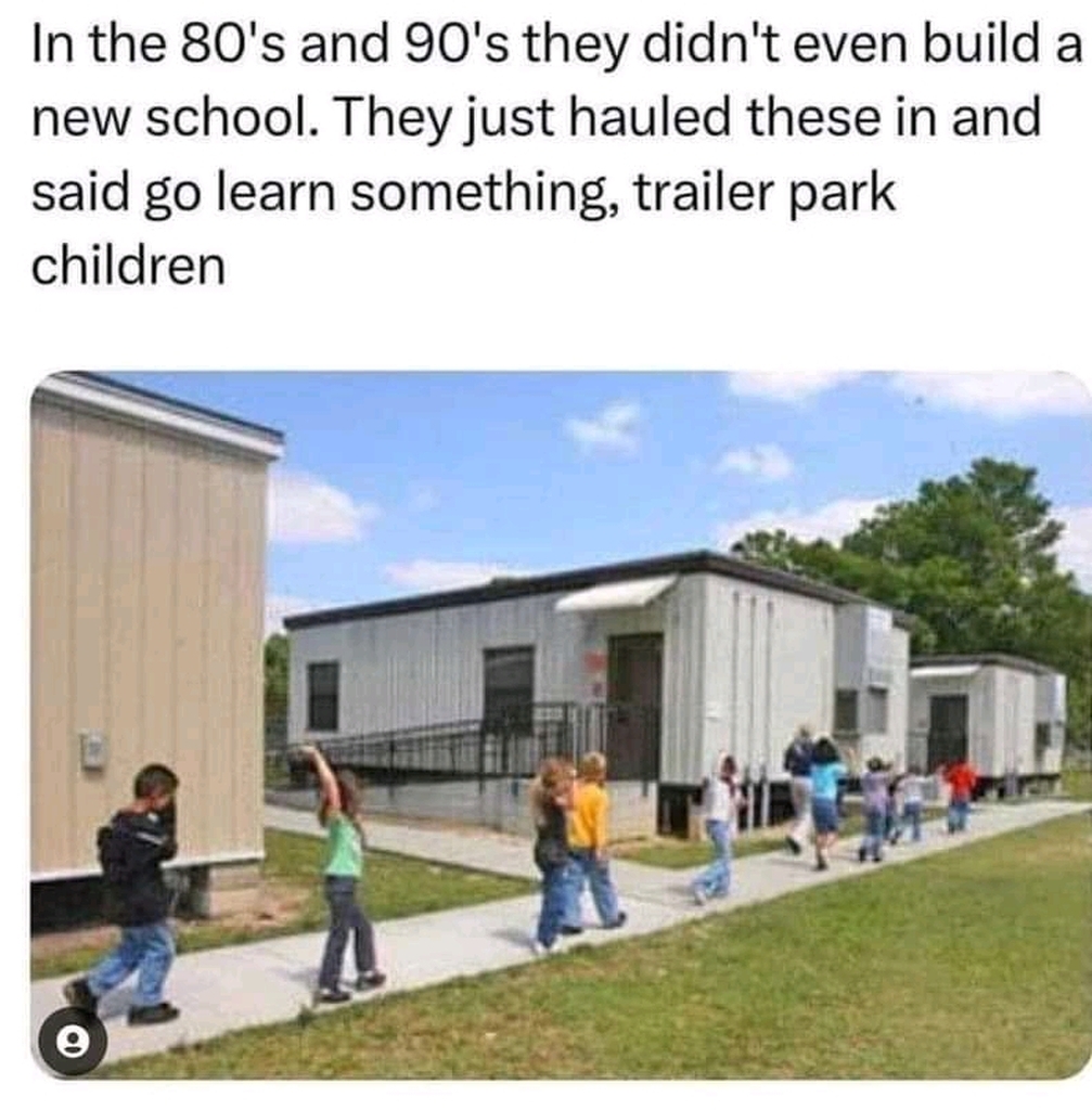 AI caption: the image is of children walking through a trailer park, the image is of children walking through a trailer park, it is a retro image the 80s and 90s didn't even build a new school they hauled these in, the image is of children walking through a trailer park, it is a retro image the 80s and 90s didn't even build a new school they hauled these in, the image is of children walking through a trailer park, it is a retro image the 80s and 90s didn't even build a new school they hauled these in, the image is of children walking through a trailer park, it is a retro image the 80s and 90s didn't even build a new school they hauled these in, the image is of children walking through a trailer park, it is a retro image the 80s and 90s didn't even build a new school they hauled these in, the image is of children walking through a trailer park, it is a retro image the 80s and 90s didn't even build a new school they hauled these in, the image is of children walking through a trailer park, it is a retro image the 80s and 90s didn't even build a new school they hauled these in, the image is of children walking through a trailer park, it is a retro image the 80s and 90s didn't even build a new school they hauled these in, the image is of children walking through a trailer park, it is a retro image the 80s and 90s didn't even build a new school they hauled these in, the image is of children walking through a trailer park, it is a retro image the 80s and 90s didn't even build a new school they hauled these in, the image is of children walking through a trailer park, it is a retro image the 80s and 90s didn't even build a new school they hauled these in, the image is of children walking through a trailer park, it is a retro image the 80s and 90s didn't even build a new school they hauled these in, the image is of children walking through a trailer park, it is a retro image the 80s and 90s didn't even build a new school they hauled these in, the image is of children walking through a trailer park, it is a retro image the 80s and 90s didn't even build a new school they hauled these in, the image is of children walking through a trailer park, it is a retro image the 80s and 90s didn't even build a new school they hauled these in, the image is of children walking through a trailer park, it is a retro image the 80s and 90s didn't even build a new school they hauled these in, the image is of children walking through a trailer park, it is a retro image the 80s and 90s didn't even build a new school they hauled these in, the image is of children walking through a trailer park, it is a retro image the 80s and 90s didn't even build a new school they hauled these in, the image is of children walking through a trailer park, it is a retro image the 80s and 90s didn't even build a new school they hauled these in, the image is of children walking through a trailer park, it is a retro image the 80s and 90s didn't even build a new school they hauled these in, the image is of children walking through a trailer park, it is a retro image the 80s and 90s didn't even build a new school they hauled these in, the image is of children walking through a trailer park, it is a retro image the 80s and 90s didn't even build a new school they hauled these in, the image is of children walking through a trailer park, it is a retro image the 80s and 90s didn't even build a new school they hauled these in, the image is of children walking through a trailer park, it is a retro image the 80s and 90s didn't even build a new school they hauled these in, the image is of children walking through a trailer park, it is a retro image the 80s and 90s didn't even build a new school they hauled these in, the image is of children walking through a trailer park, it is a retro image the 80s and 90s didn't even build a new school they hauled these in, the image is of children walking through a trailer park, it is a retro image the 80s and 90s didn't even build a new school they hauled these in, the image is of children walking through a trailer park, it is a retro image